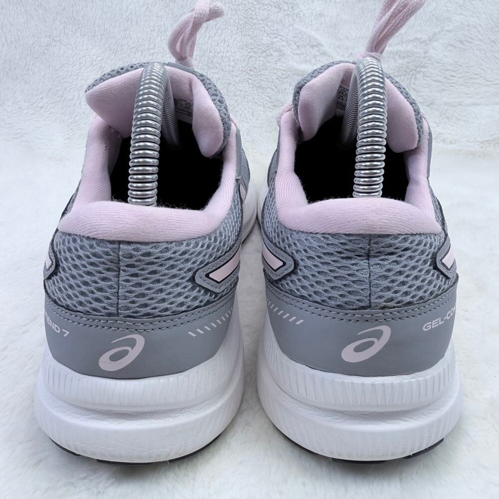 ASICS GEL-CONTEND 7 Womens Running Shoes Sheet Rock Pink Salt Size 7.5 Wide Mesh - Picture 4 of 10